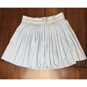 Abercrombie KIDS YPB Periwinkle Pleated Tennis Skirt W/ Shorts. Size 11/12